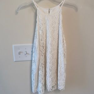 Ivory Lace Tank